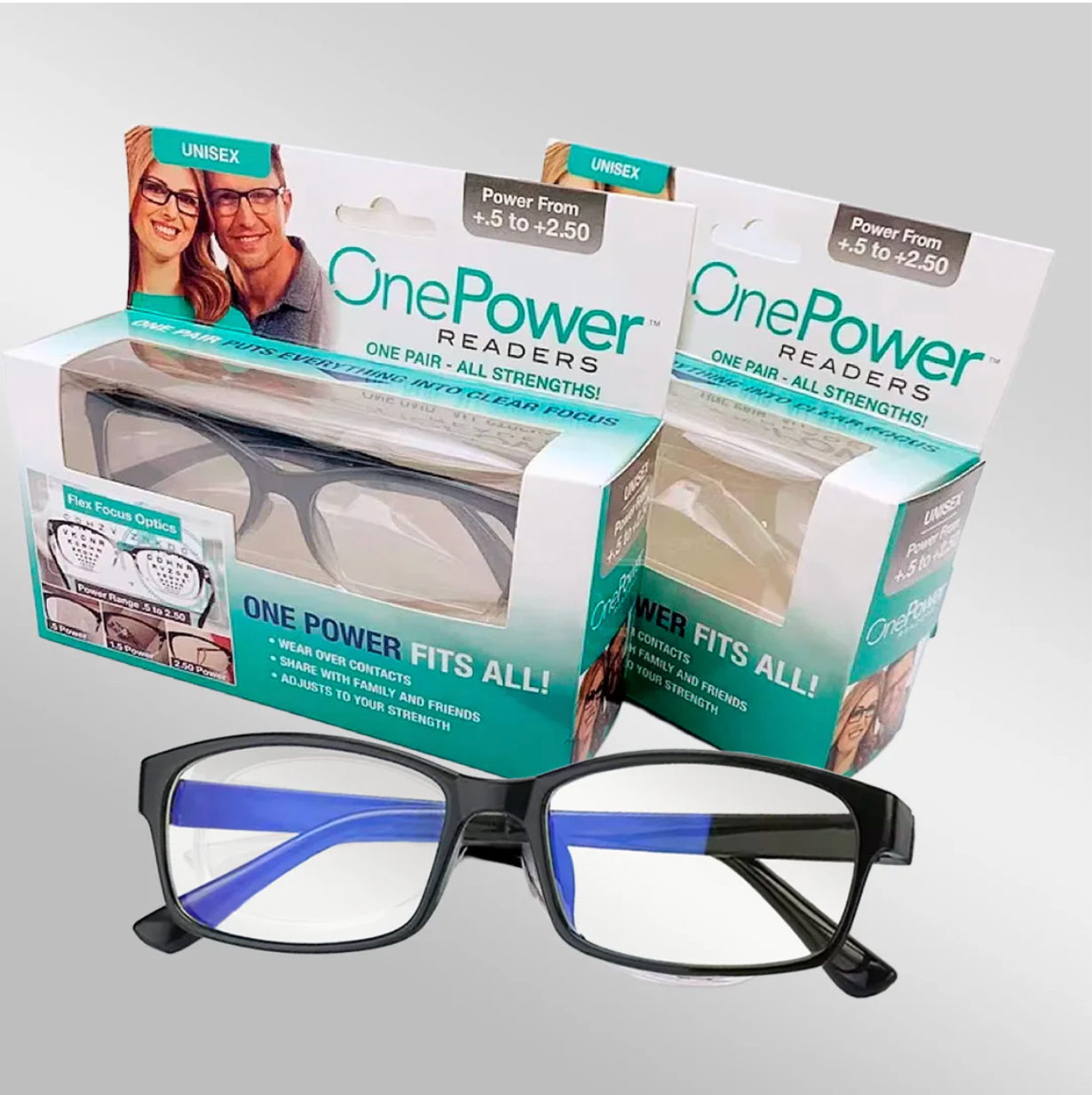 Gafas OnePower® - ¡Paga 1 Lleva 2 + 2 Estuches de Regalo!